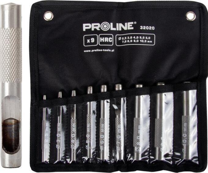Produktbild Proline 32021 Lederlocher-Satz, 15-tlg., 2,0-22 mm