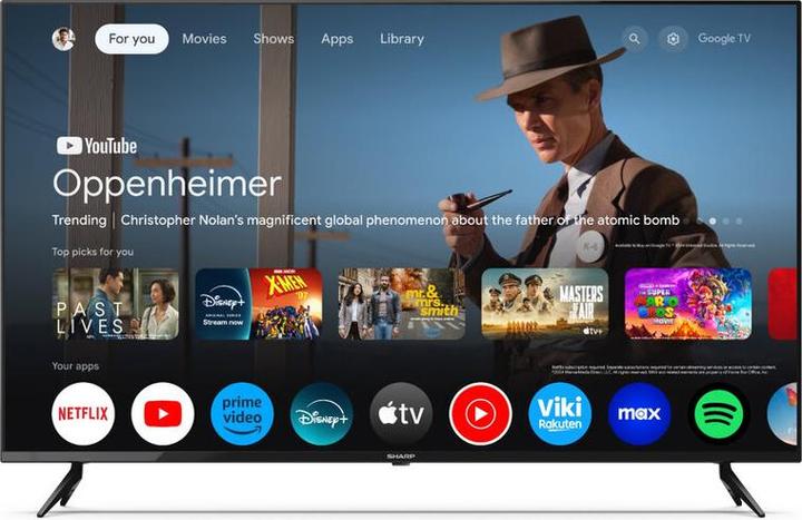 Produktbild Sharp 50 Zoll GL4160E 4K UHD LED TV (50", LED, 4K, 2024)
