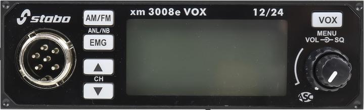 Produktbild Stabo CB-Funkgerät XM 3008E AM-FM, 12-24V, VOX, ASQ