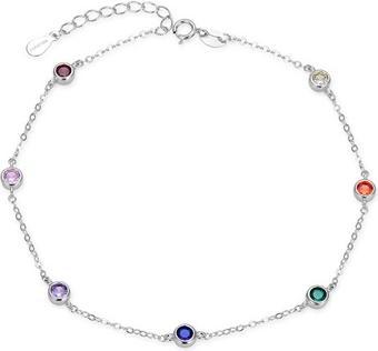 Immagine prodotto Agato Bracciale in argento con zirconi colorati AGB767/21
