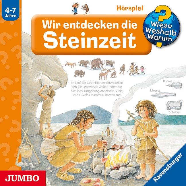 Produktbild Jumbo Wir entdecken die Steinzeit (Robert Missler, Doris Rübel, Jenny Mierau, Deutsch)