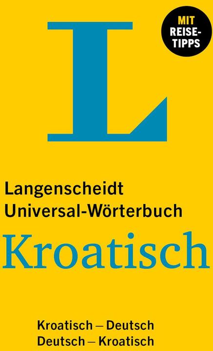 Energie-Label Langenscheidt Universal-Wörterbuch Kroatisch (Deutsch, Kroatisch, 2024)