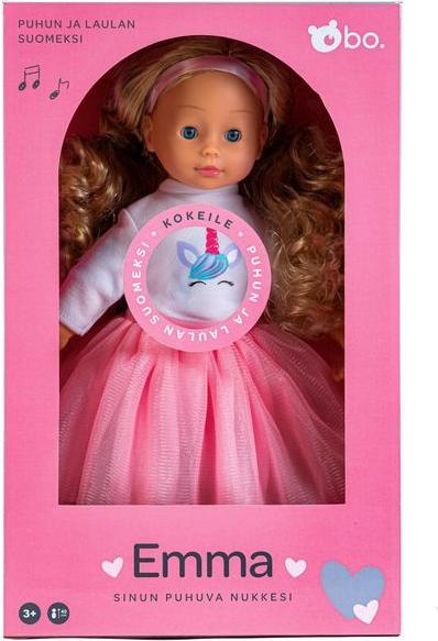 Actual product image bo. Interactive doll "Emma" (speaks Finnish language), 40 cm