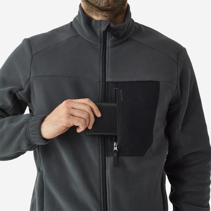 Actual product image Solognac Fleece jacket 500 grey (4XL)