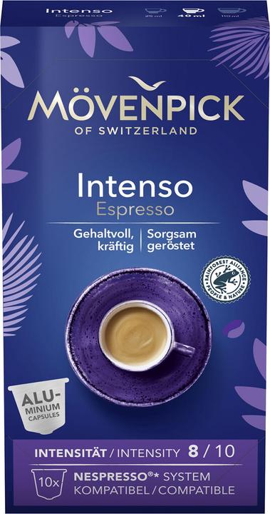 Actual product image Mövenpick Intenso Espresso (10 x Port.)