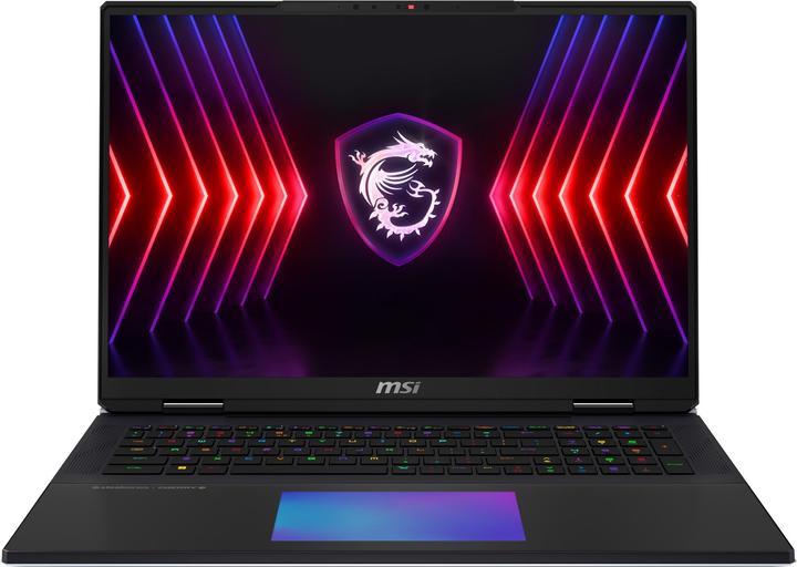 Actual product image MSI Titan 18 HX (18", Intel Core i9-14900HX, 128 GB, 4000 GB, Eng. Int.)