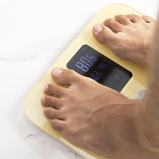 Produktbild Cecotec Personal scale Surface Precision 10400 Smart Healthy Vision Yellow (180 kg)