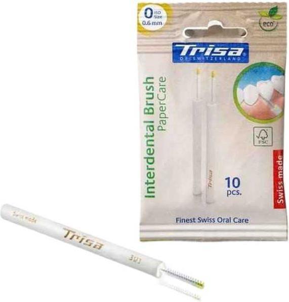 Immagine prodotto Trisa Spazzolino Interdentale PaperCar ISO 0 10 (10 x, 0.60 mm)