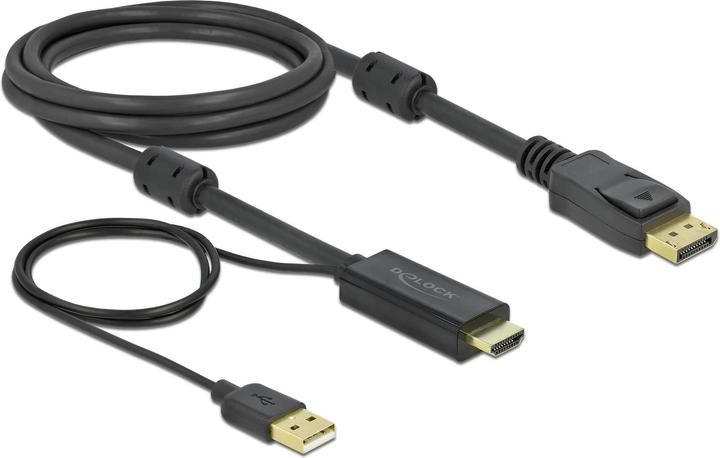 Produktbild Delock HDMI (Typ A) — DisplayPort (2 m, HDMI)