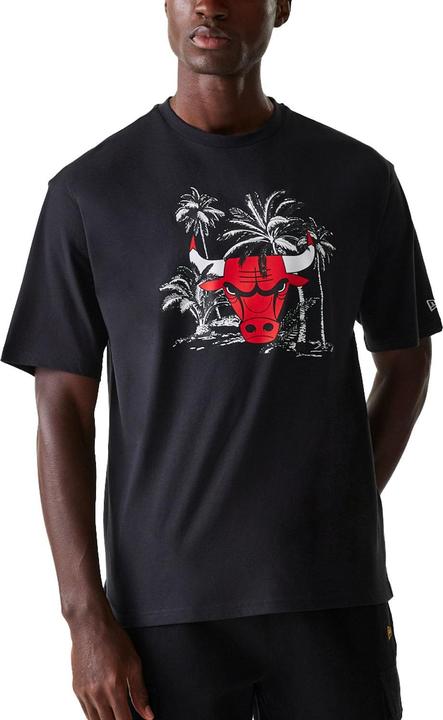 New Era MLB Shirt - PALM TREE Chicago Bulls - M (M)