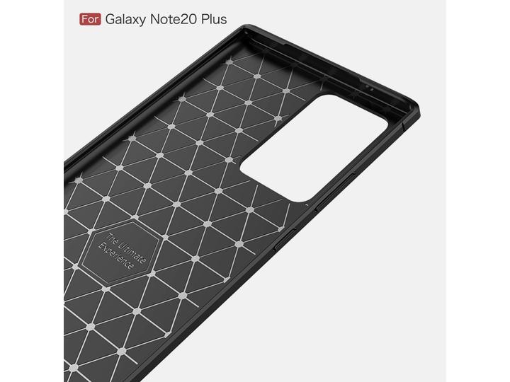 Image du produit Screenguard Samsung Galaxy Note20 Ultra Coque carbone brossé souple TPU (Samsung Galaxy Note 20 Ultra)