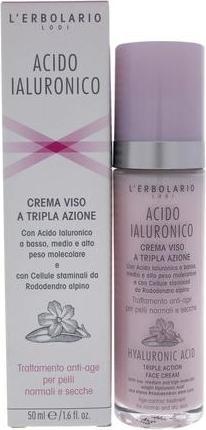 Actual product image L'erbolario Hyaluronic Acid Face Cream for Normal and Dry Skin (Face toner)