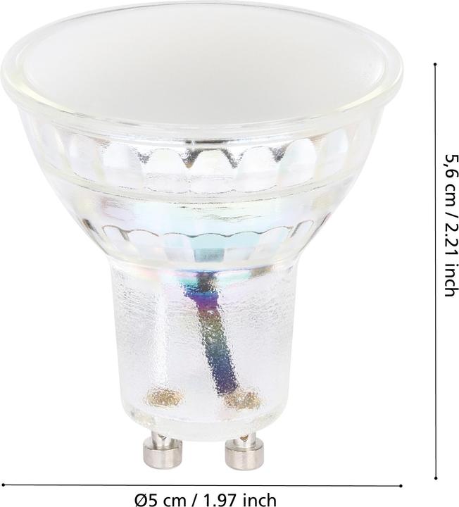 Image du produit EGLO Ampoules LED GU10 (GU10, 5.80 W, 500 lm, 1 x, F)