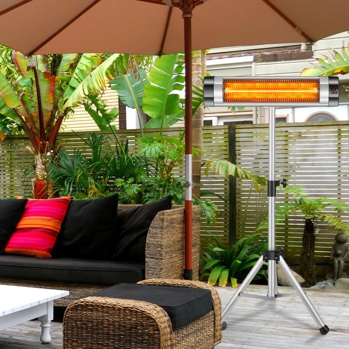 Produktbild Arebos Infrarot Heizstrahler mit Fernbedienung (2500 W)