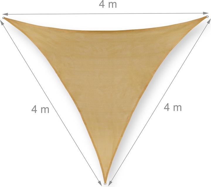 Produktbild Relaxdays Sonnensegel (400 x 345 cm)