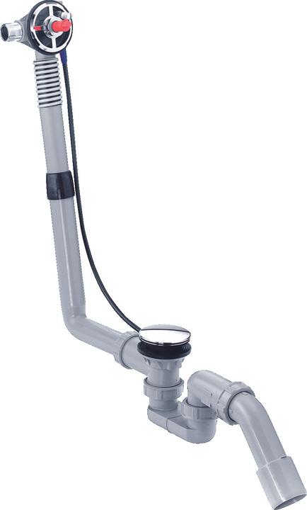 hansgrohe HG Wannenüberlaufgarnitur EXAFILL S für Normalwannen (Überlaufgarnitur, 3/4")