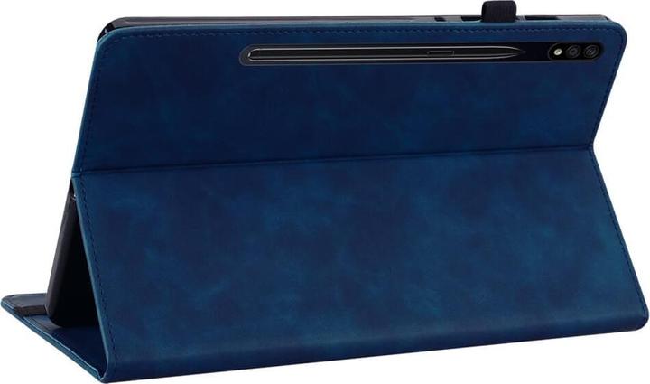Produktbild Cover-Discount Galaxy Tab S9+ - Schutzhüllle mit Zipper Tasche blau (Galaxy Tab S9+, Galaxy Tab S10+, Galaxy Tab S9 FE)