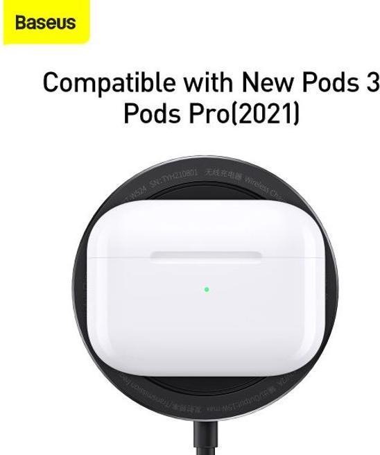 Produktbild Baseus Simple Magnetic Stand Wireless Charger (15 W)