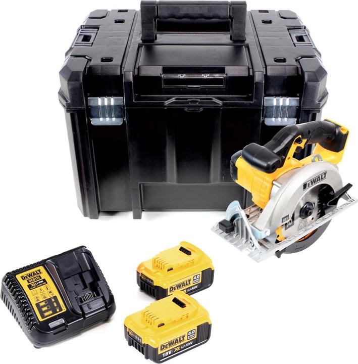 Actual product image DeWalt Cordless circular saw DCS391M2 18V 4 Ah 165 mm