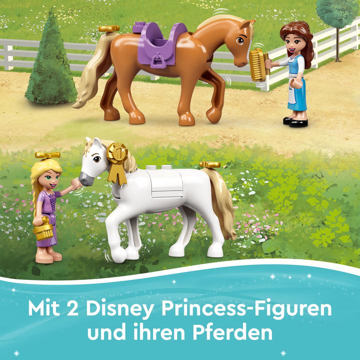 Actual product image LEGO Disney Princess 43195 Belle & Rapunzel horse stable (43195, LEGO Disney)