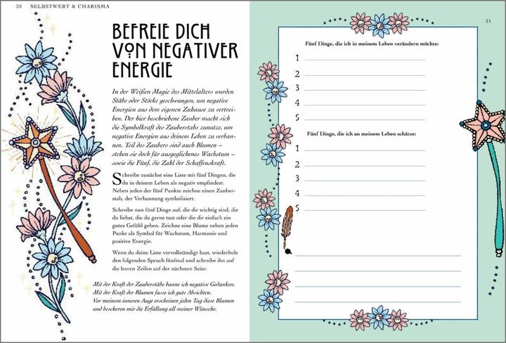 Produktbild Hexenzauber - Der magische Lebensplaner für deine Wünsche und Ziele. Das Eintragbuch. (Deutsch, Sarah Bartlett, 2020)