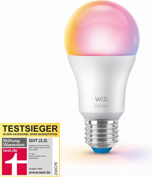 Image du produit WiZ Standard (E27, 60 W, 806 lm, 1 x, F)