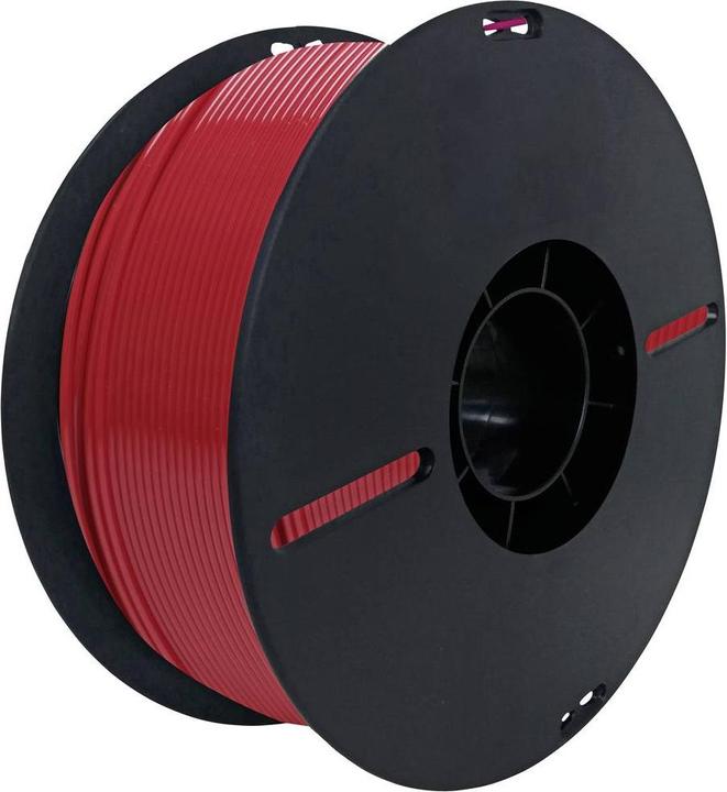 Actual product image Renkforce RF-5771480 PLA-Lite High-speed Filament PLA 1.75 mm 1 kg Red 1 pc. (PLA, 1.75 mm, 1000 g, Red)