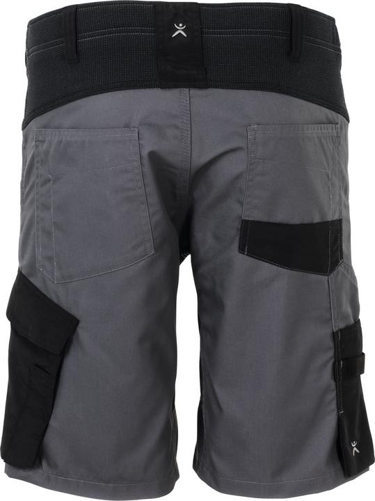 Planam Norit 6451 shorts, dark grey/black, size L (L)