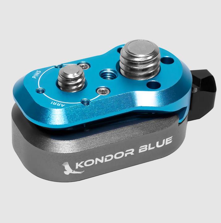 Image du produit Kondor Blue Mini Lock Quick Release Plates for Professional Camera Workflows (bleu condor)