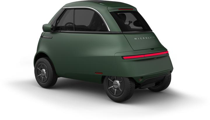 Image du produit Microlino Long Range London Green Cool & Connect (Hybride électrique / essence, 17 CV)