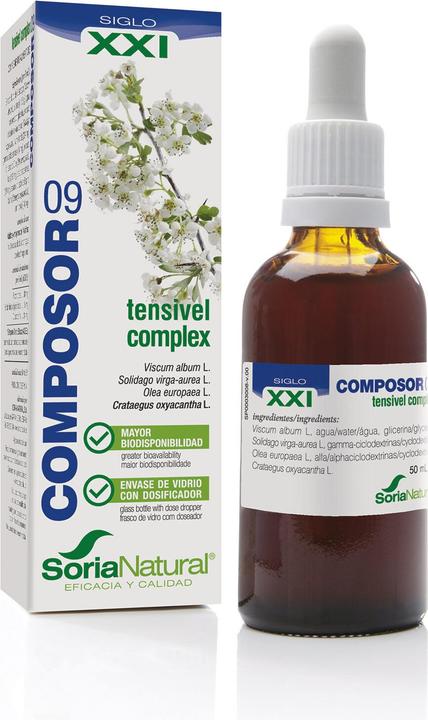 Produktbild Soria Natural Composor 09 Tensivel Complex 50ml (Körperlotion, 50 ml)