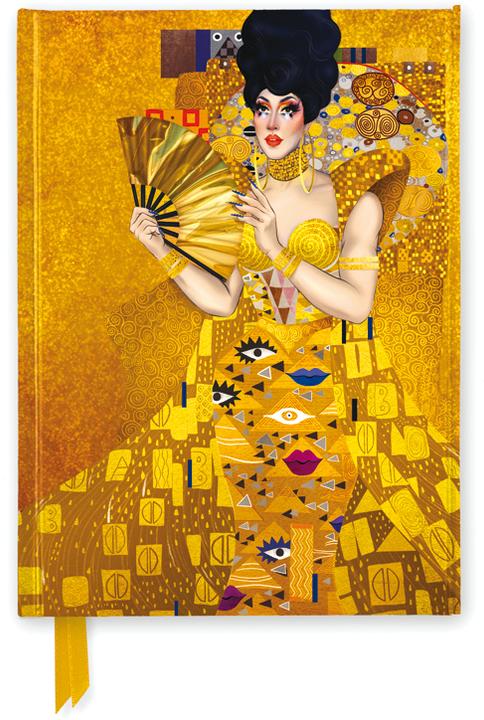 Image du produit Art of Drag: Portrait of a Golden Queen (Foiled Journal) (A5, À rayures, Couverture rigide)