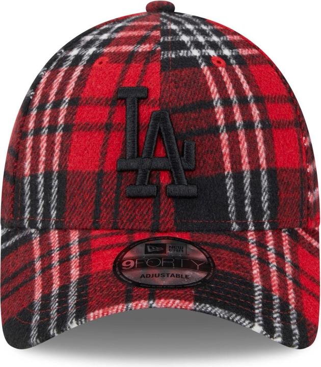 Actual product image New Era 9Forty Strapback Cap - Glencheck Los Angeles Dodgers (One size)
