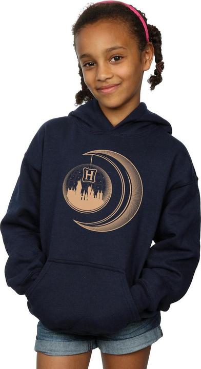 Image du produit - Sweat à capuche HOGWARTS MOON - Fille (140, 146)