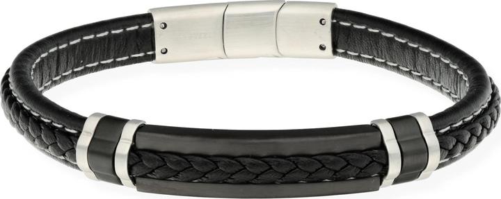 Carat Cool (0.90 cm, Edelstahl/Leder)