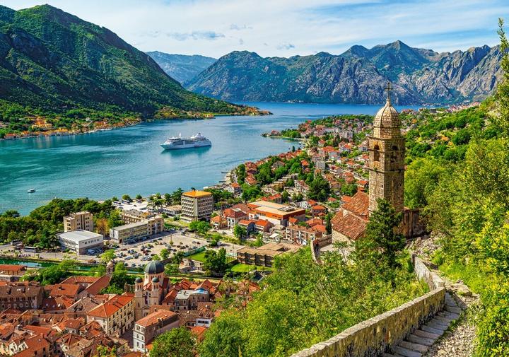 Actual product image Castorland Puzzle 500 pieces Kotor, Montenegro (500 pieces)
