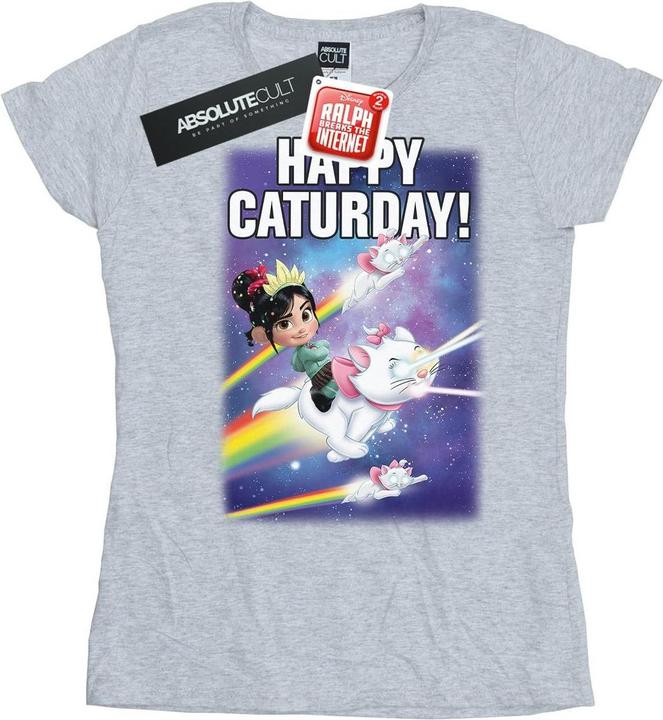 Disney Wreck It Ralph Happy Caturday TShirt (S)