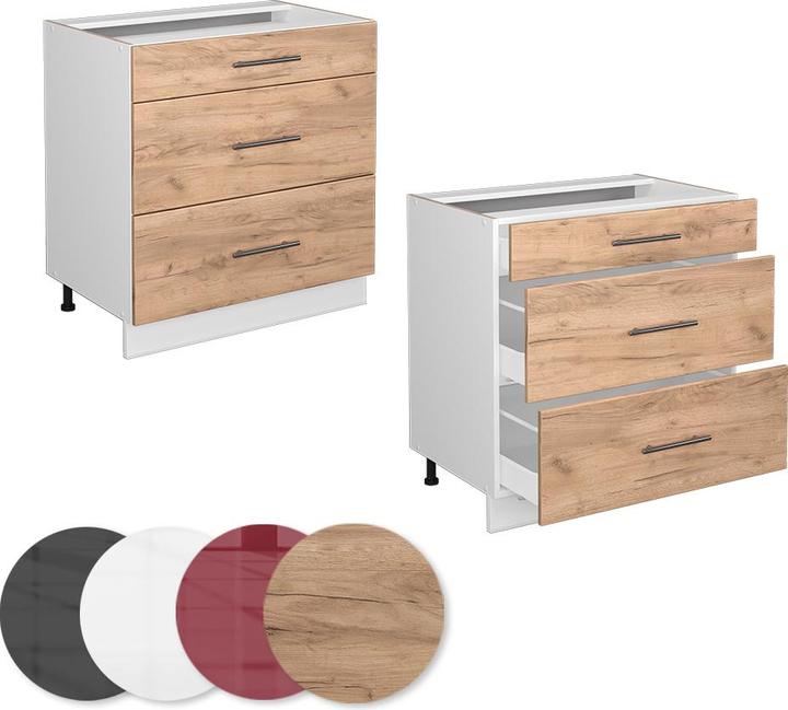 Produktbild Vicco Küchenunterschrank Fame-Line (80 x 60 x 81.5 cm)