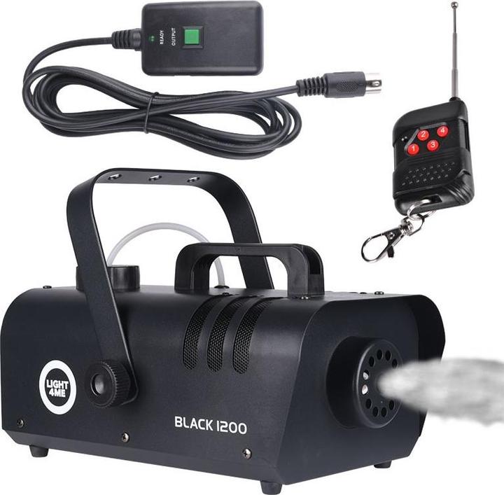 Produktbild No Name LIGHT4ME BLACK 1200 Nebel-Raucherzeuger