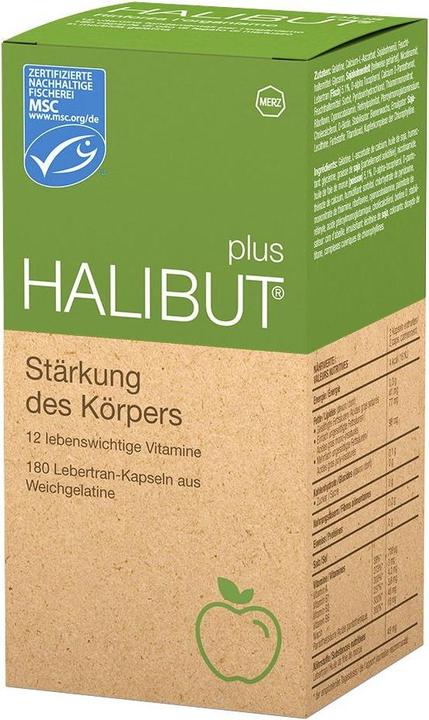 Produktbild Halibut PLUS Multivitamine (180 Stück, Kapseln, 126 g)