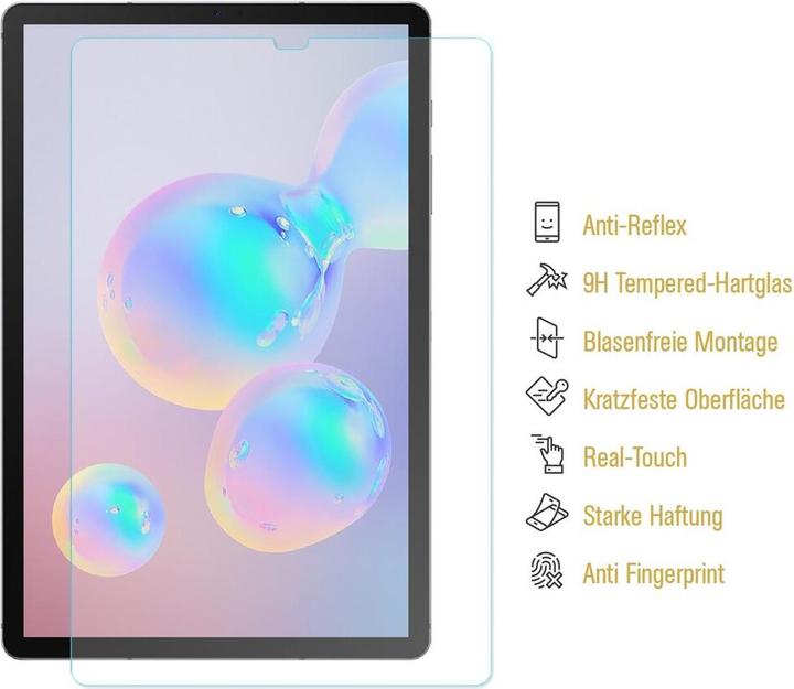 Produktbild Protectorking 1x Echtes Tempered 9H Panzerhartglas Matt Entspiegelt (1 Stück, Galaxy Tab S6)