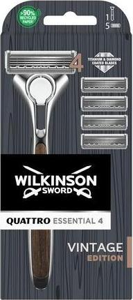 Actual product image Wilkinson Quattro Essential 4 Vintage Edition (4 x)