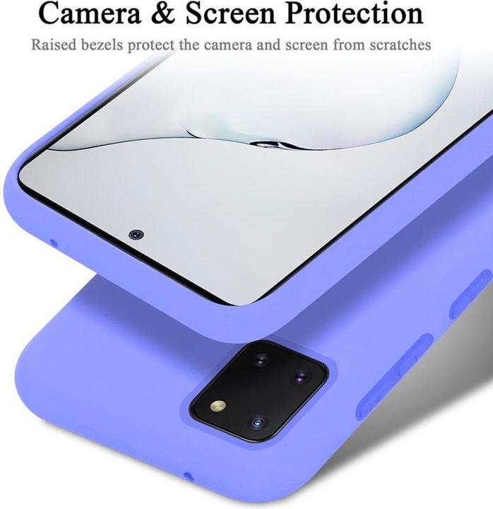 Image du produit Cadorabo TPU Liquid Silicone Case Cover (Samsung Galaxy A81)