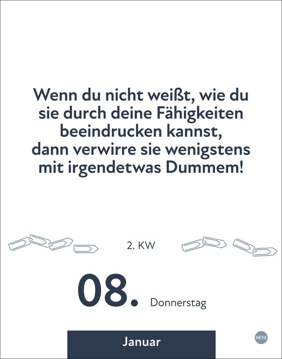 Produktbild Die besten Sprüche für lange Bürotage Tagesabreisskalender 2026 (11 x 14 cm, Harter Einband, Deutsch)