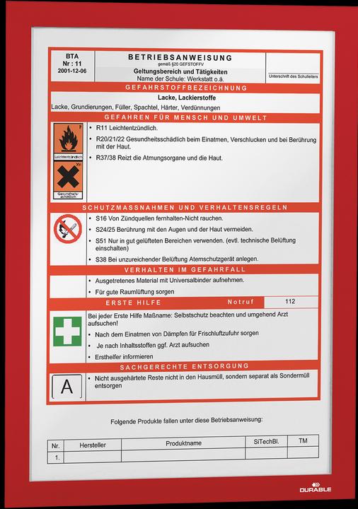Actual product image Durable Duraframe, self-adhesive