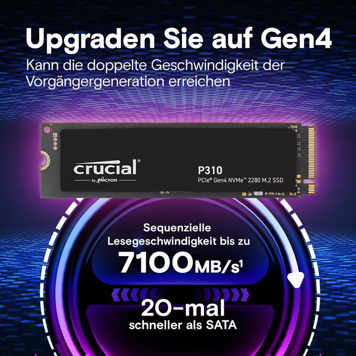 Productafbeelding Crucial P310 (4000 GB, M.2 2280)
