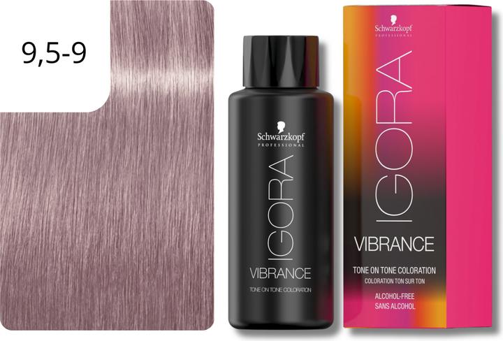 Image du produit Schwarzkopf Professional IGORA VIBRANCE Tone On Tone Coloration (9,5-9 Violet Toner)