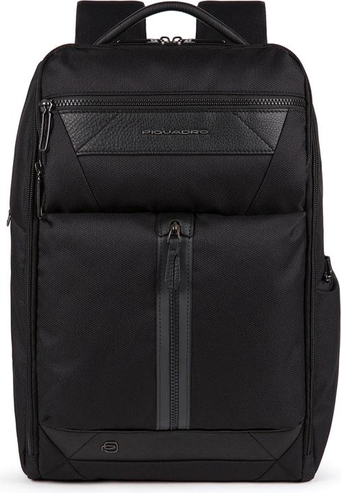 Actual product image Piquadro Zaino, Nylon, Textile Backpack, Black, CA5524W109, For Men, 42 x