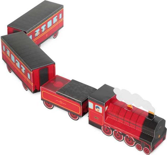 Produktbild Pukaca Papierspielzeug. Eisenbahn (4 x)