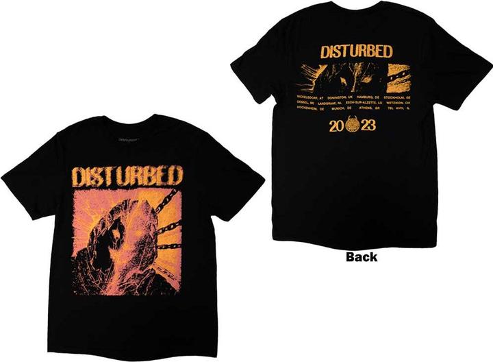 Disturbed European Tour 23 Split Face